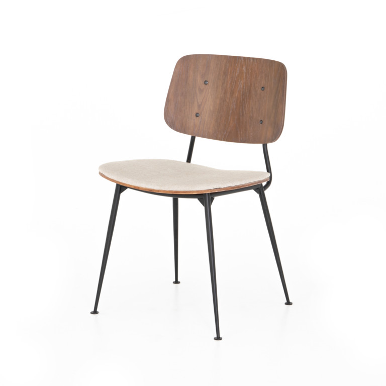 Jared Dining Chair-Acorn/Heavy Linen