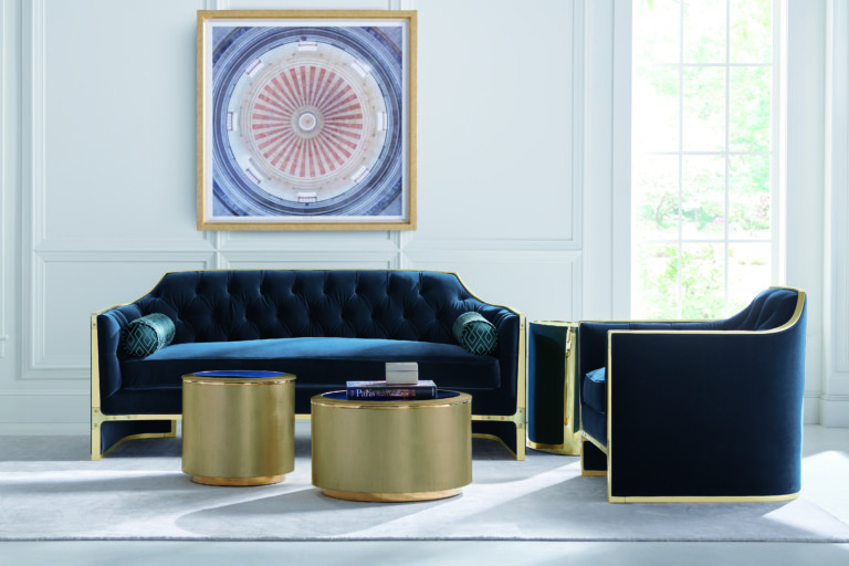 It's never been easier to embrace fashion-forward style in a big way than with this stunning sofa. Designed to be a topic of conversation and destined to be where everyone wants to sit