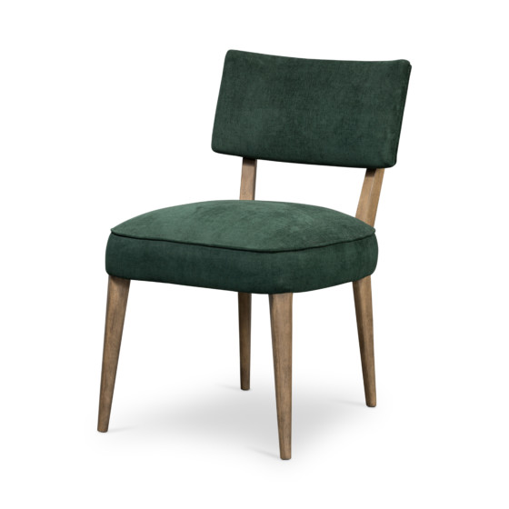Orville Dining Chair-Emerald Worn Velvet