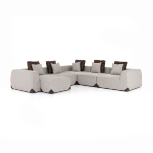 Madden Corner Sectional-Gabardine Wheat