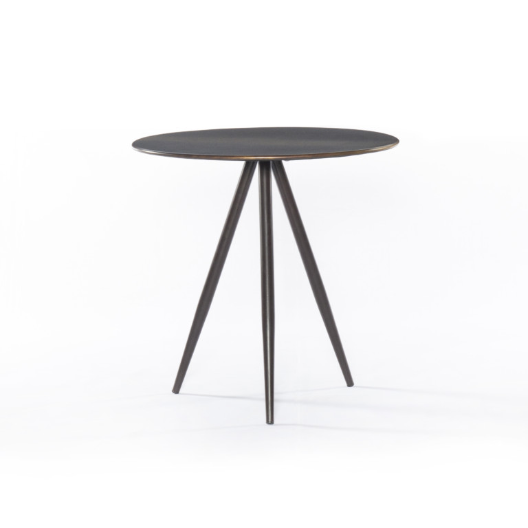 Amira End Table-Distressed Ombre