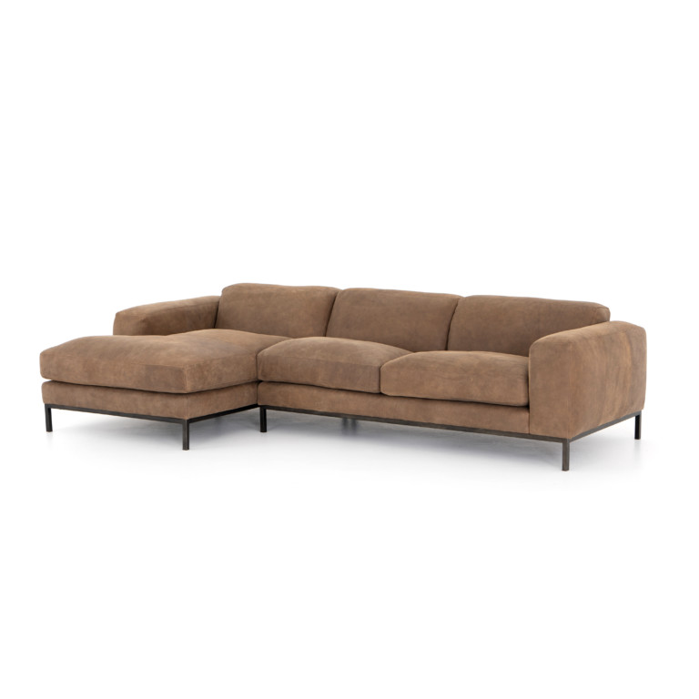 Benedict 2-Pc Sectional W/ Laf Chaise-Um