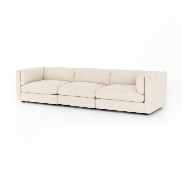 Cosette 3 Piece Sectional-Irving Taupe
