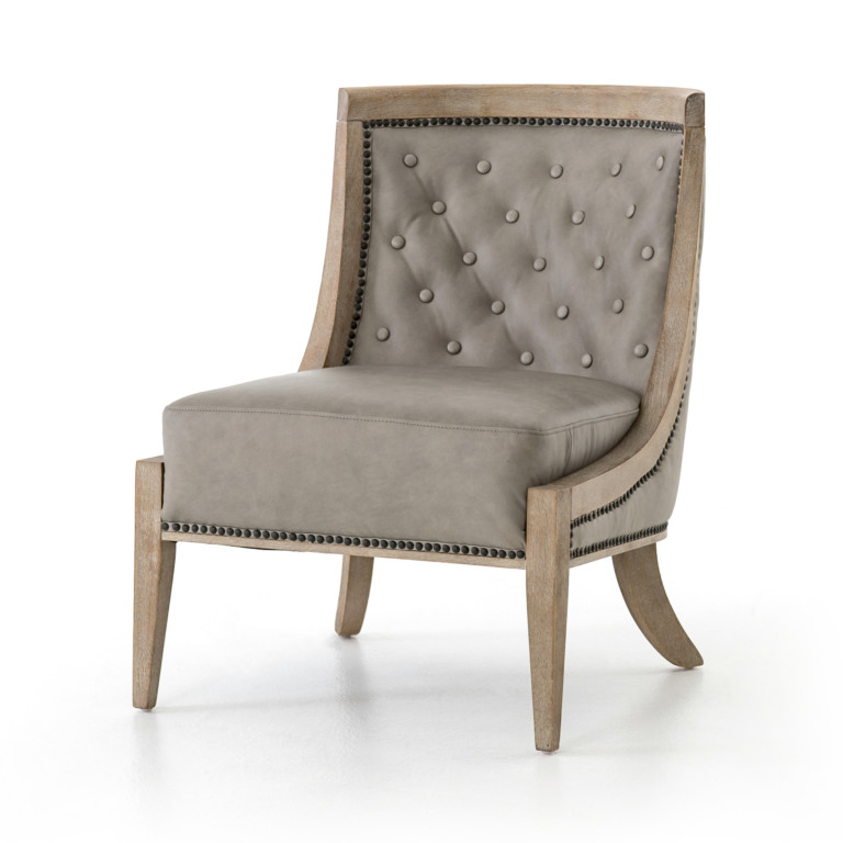Monroe Occasional Chair-Light Grey