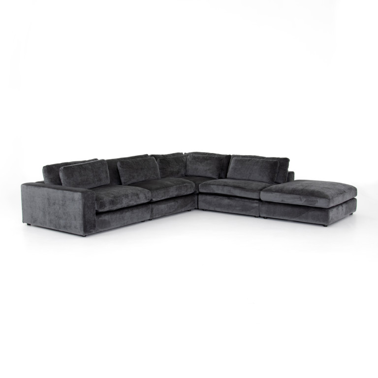 Bloor 4 Piece Sectional Laf W/ Ottoman