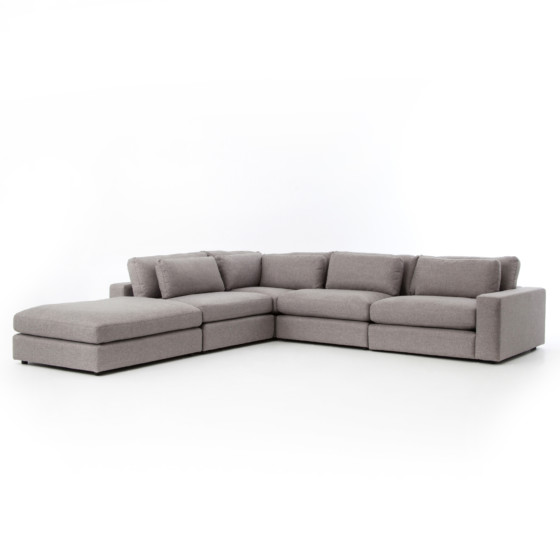 Bloor 4-Pc Raf Sectional W/ Ottoman-Ches
