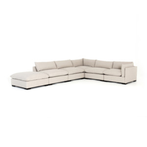 WESTWOOD 5-PIECE SECTIONAL W/ OTTOMAN