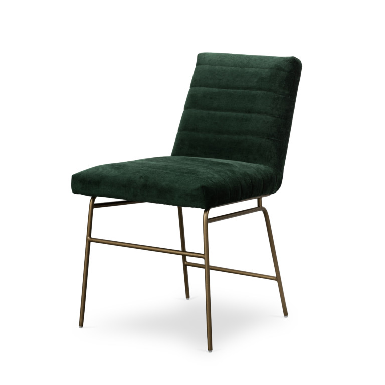 Jude Dining Chair-Emerald Worn Velvet
