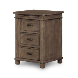 Settler Bedside Cabinet 3drw-Sun Ash